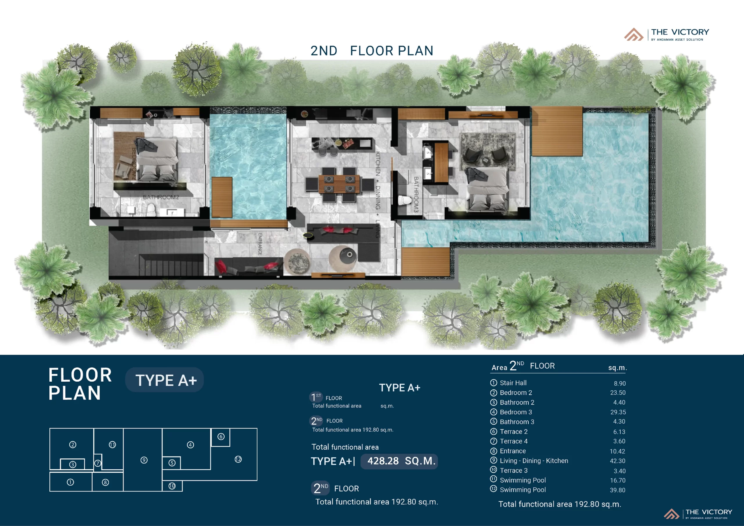 The Victory-Type A Plus-Option1-Second-Floor-Plan